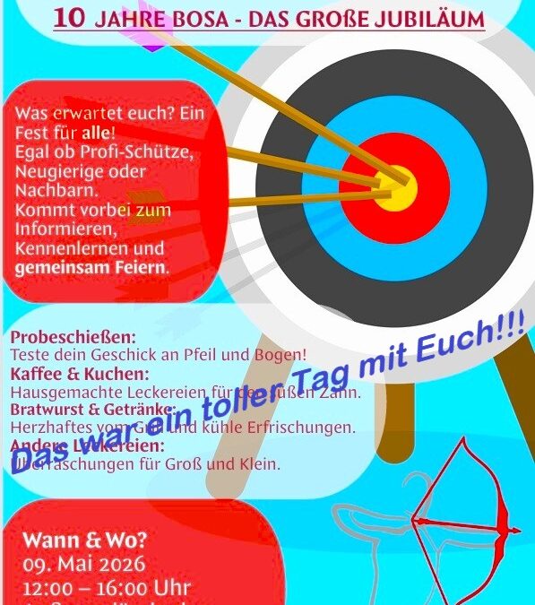 10 Jahre BOSA – Das große Jubiläum