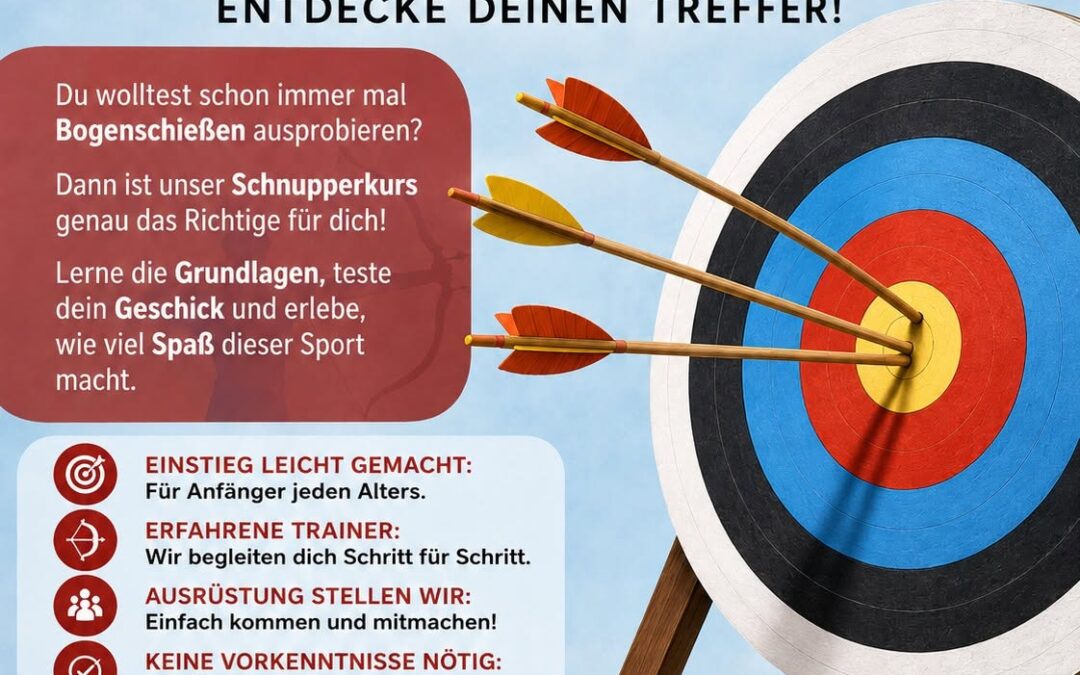 Schnupperkurs Bogenschießen im September